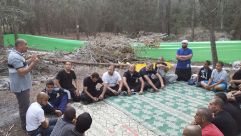 بالفيديو: مخيم كشفي لأعضاء نادي الكونغ فو بمدينة يافا في احراش عمواس - قضاء الرملة